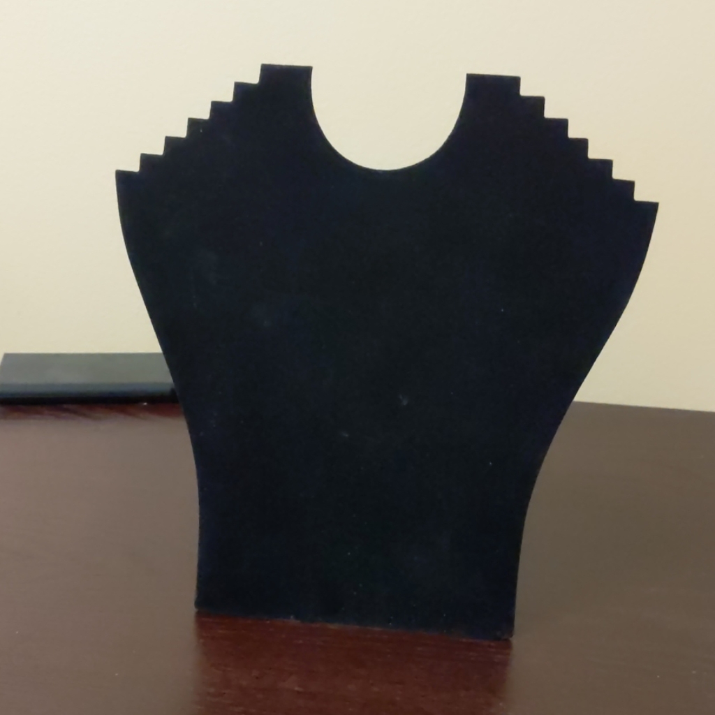 9 1/2" High Black Jewelry Stand